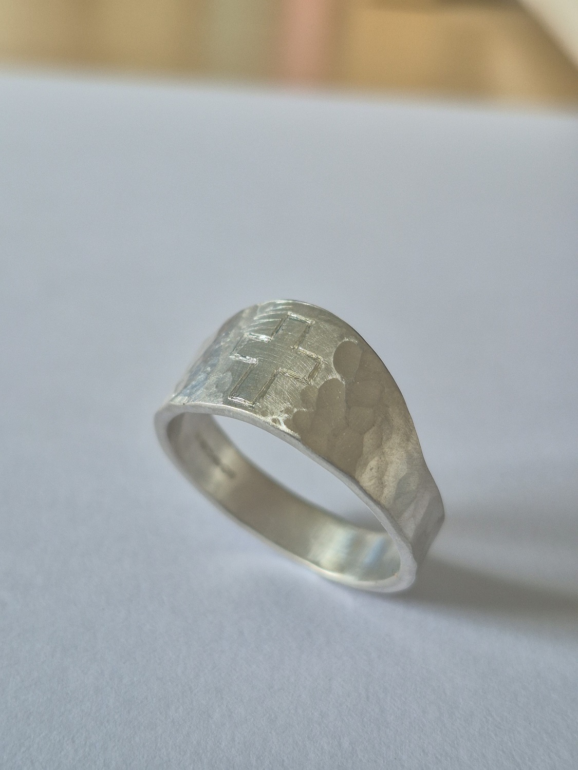 Silver Bishop's Ring