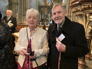 Cumbrian pair honoured with Maundy money