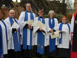 Reader ministry is celebrated at Cathedral service